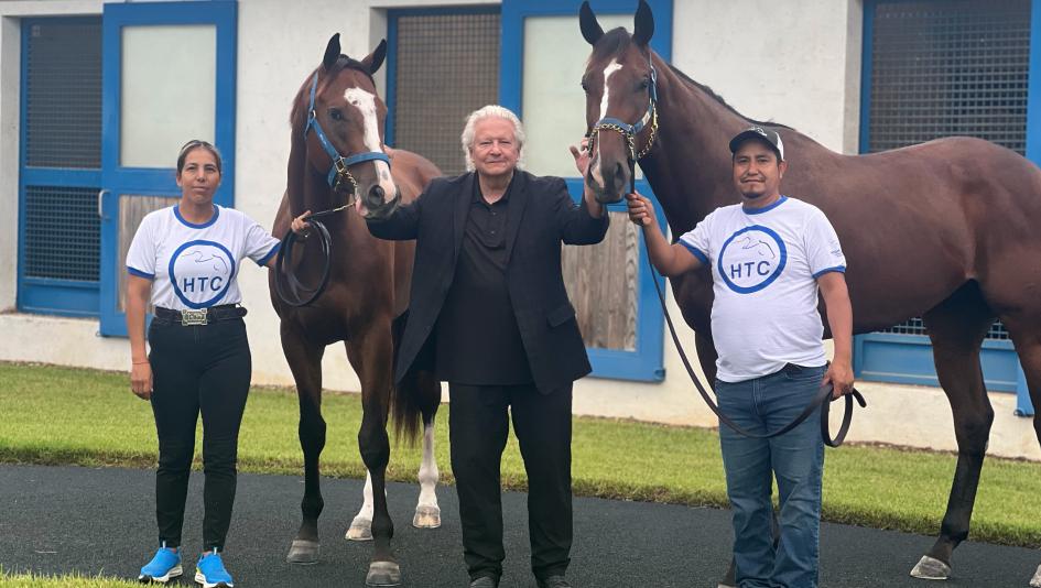 Nancy Bibian, Huckleberry Finn, Gary West, Tom Sawyer, Junior Perez, horse racing, America's Best Racing, ABR